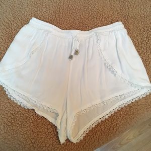 White shorts